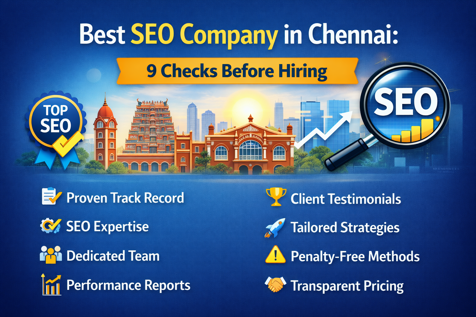 Best SEO Company in Chennai: 9 Checks Before Hiring
