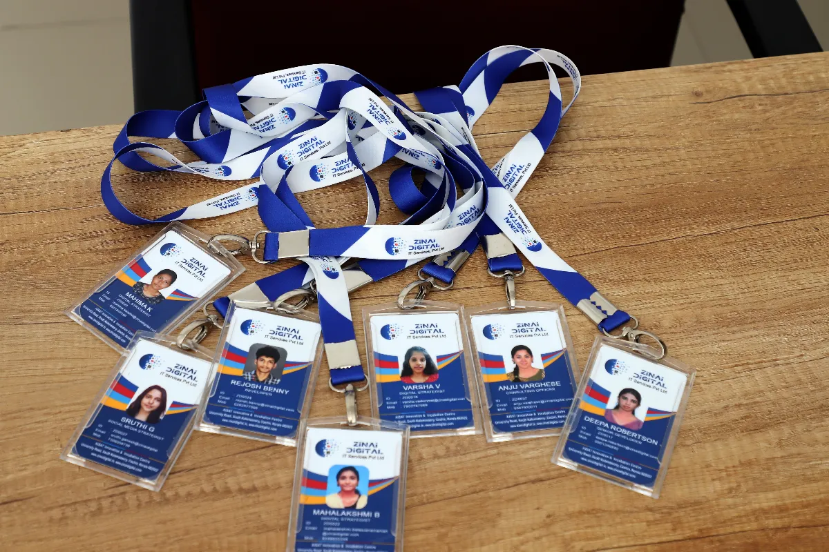 Gilead Digital team ID cards at the studio