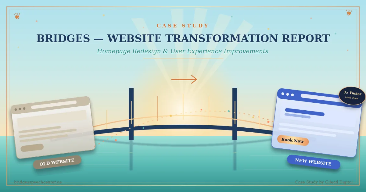 BRIDGES - Website Transformation Report