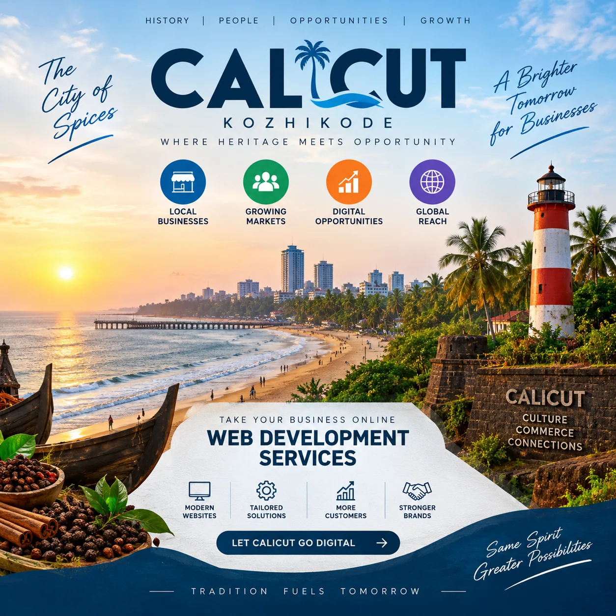 Calicut Businesses: A Growing Market for Web Development Services