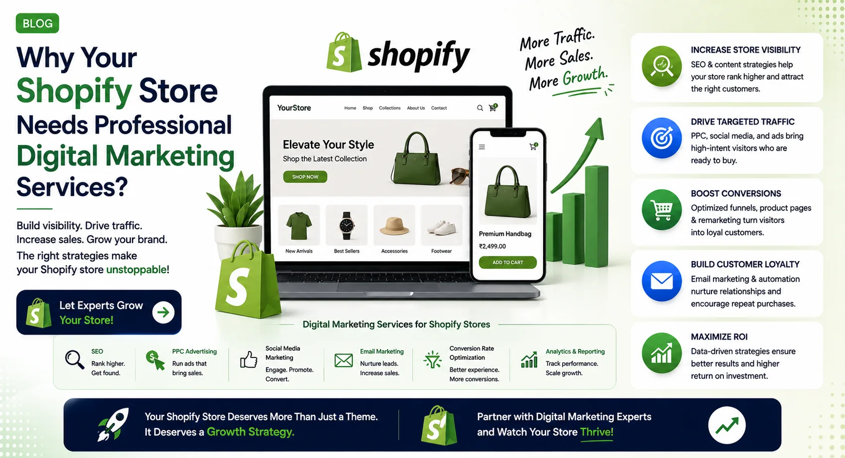 Why Your Shopify Store Needs Professional Digital Marketing Services