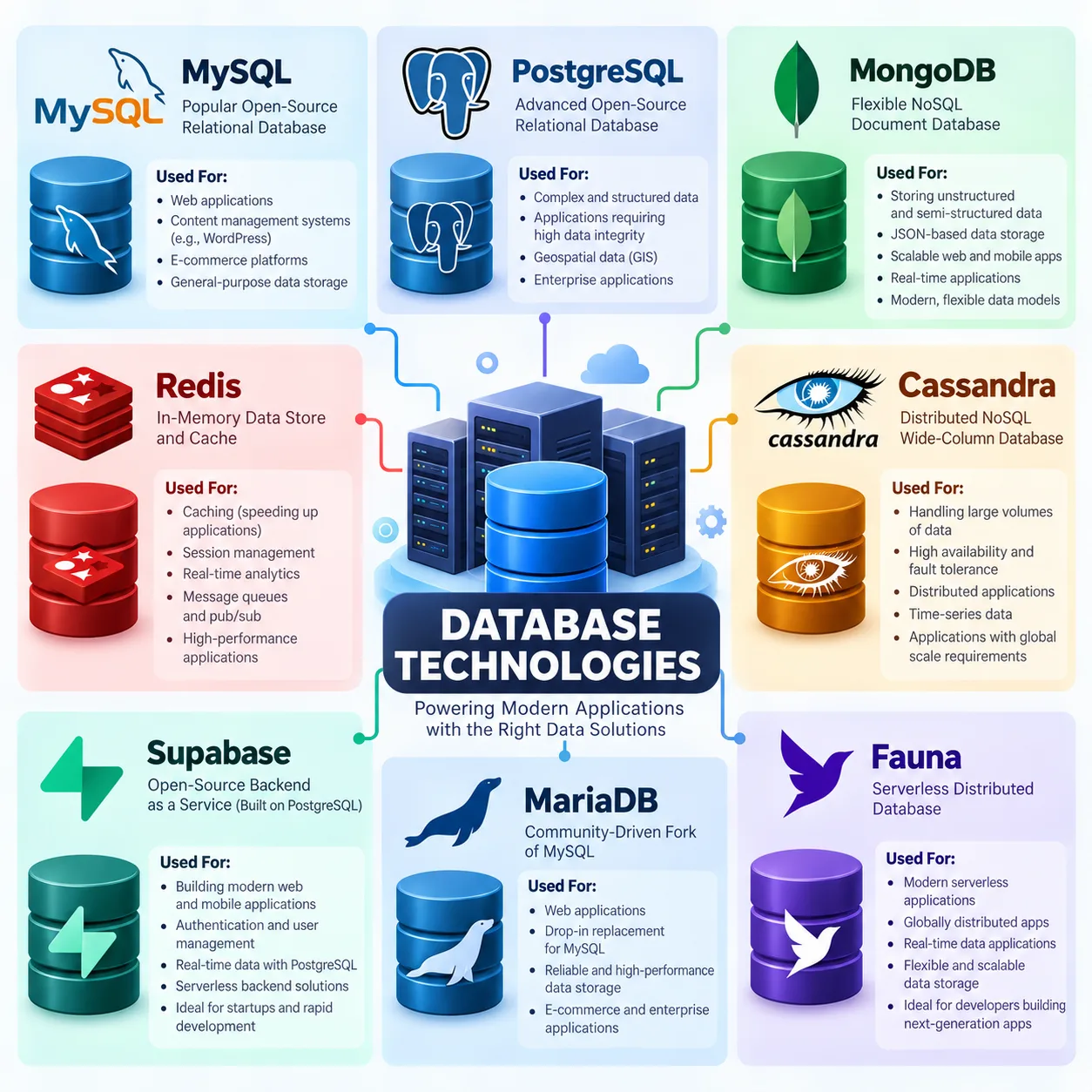 Database Technologies Used